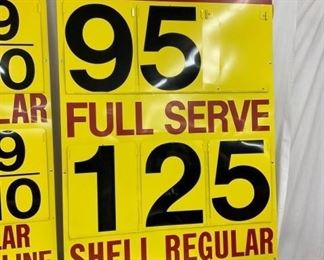 OLD STOCK PRICE SIGNS