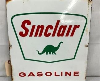 PORC.SINCLAIR PUMP PLATE W/ DINO