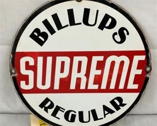 11IN PORC. BILLUPS SUPREME PUMP PLATE