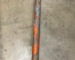 9FT.10IN CAST ALUM. BUS STOP POLE SIGN