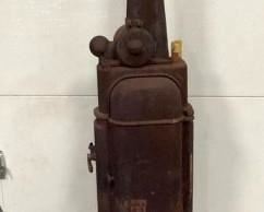 EARLY CURBSIDE GAS PUMP