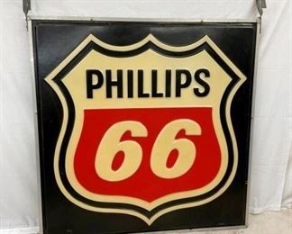 DS EMB. PHILLIPS 66 SWINGER SIGN