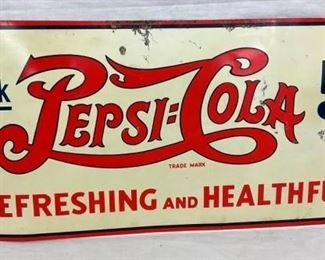PEPSI COLA DOUBLE DOT SIGN
