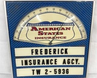 AMERICAN SALES INSURANCE SIGN 14X14