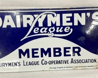 PORC. DAIRYMENS MEMBER SIGN