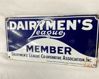 PORC. DAIRYMENS MEMBER SIGN