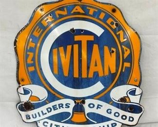 PORC. CIVITAN SIGN 27X39