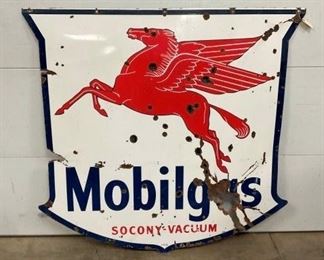 1955 PORC. MOBILGAS DS W/ PEGASUS