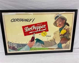DR. PEPPER STADIUM CARDBOARD
