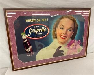 FRAMED GRAPETTE CARDBOARD