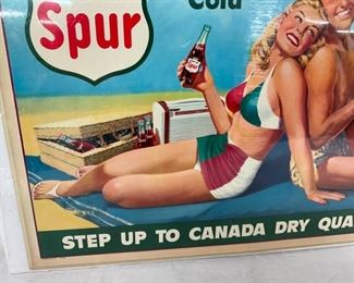 SPUR CANADA DRY ADVERTISING