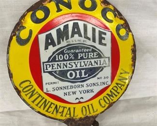 CLOSEUP EARLY PORC. PADDLE SIGN