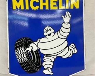 1950'S PORC.MICHELIN SIGN
