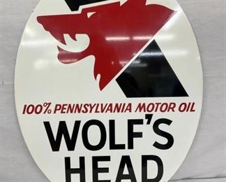 1970 DS WOLFS HEAD SIGN