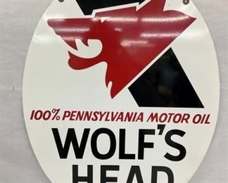 SIDE 2 1970 WOLFS HEAD SIGN