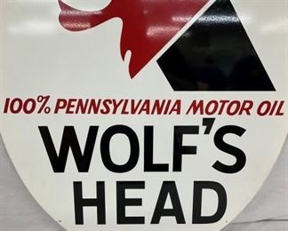 1970 DS WOLFS HEAD SIGN