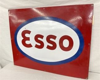 RIGHTSIDE PORC. ESSO SIGN