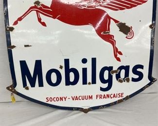 PORC. MOBILGAS SIGN W/ PEGASUS
