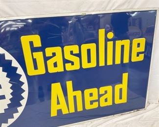 RIGHTSIDE EMB. PURE GASOLINE AHEAD