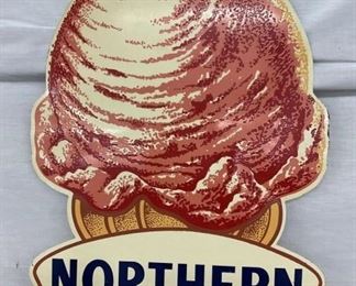 MEASURES 17 1/2 X 40 - HEAVY METAL SIGN 