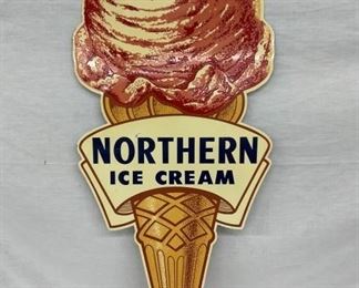 SIDE 2 NORTHERN ICE CREAM SIGN 
