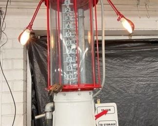 ESSO VISIBLE GAS PUMP