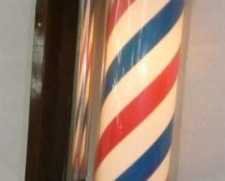 WILLIAMS WORKING BARBER POLE