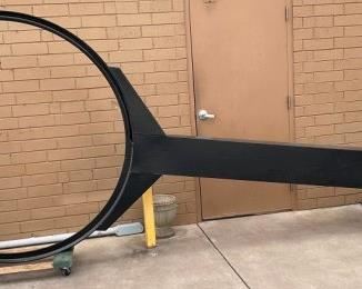 17FT. TEXACO SIGN POLE W/ LIGHTS