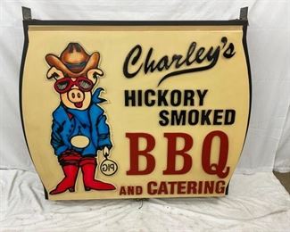 SIDE 2 BBQ SWINGER SIGN