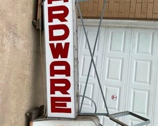 LG TRUE VALUE HARDWARE CAN SIGN