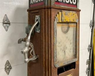 ALL ORIG. CLOCK FACE GAS PUMP