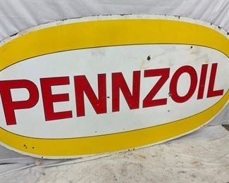 PORC. DS PENNZOIL SIGN