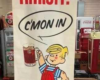 A&W ROOT BEER BANNER