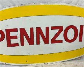 PORC. DS PENNZOIL SIGN