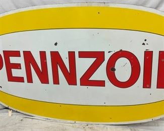 PORC. DS PENNZOIL SIGN