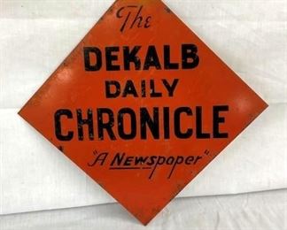 DEKALB DAILY CHRONICLE SIGN