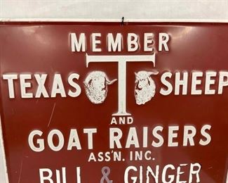 MEASURES 20X18 EMB. SIGN