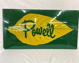 OLD STOCK POWELL TOBACCO BARN SIGN