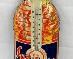 EMB. SUNCREST DIECUT BOTTLE THERMOMETER