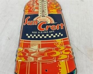 EMB. SUNCREST DIECUT BOTTLE THERMOMETER