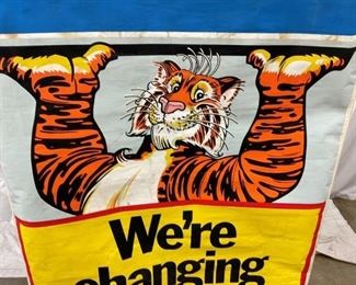 EXXON WE'RE CHANGING BANNER