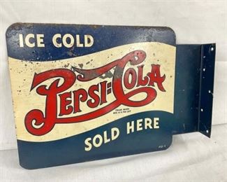 1940'S PEPSI DOUBLE DOT FLANGE