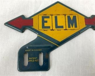 ELM SUNOCO TAG TOPPER
