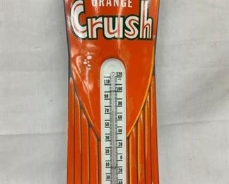 ORANGE CRUSH BOTTLE THERMOMETER