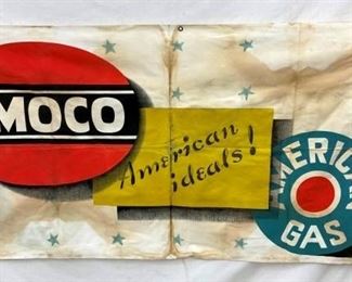 AMOCO AMERICAN GAS DEALER BANNER