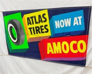 ATLAS TIRES AMOCO BANNER