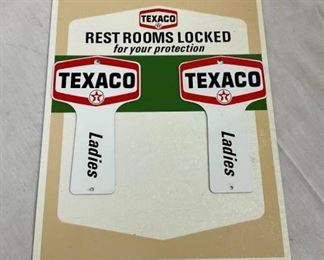 SET TEXACO STATION KEY 4X6
