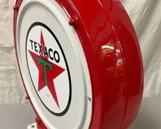 RESTORED BALCRANK TEXACO AIR HOSE REEL