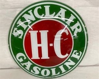 ORIG. 13 1/2IN SINCLAIR HC PUMP LENS