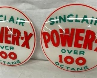 PAIR ORIG. SINCLAIR POWER X LENSES